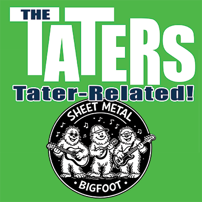 Tater-Related Sheet Metal Bigfoot logo